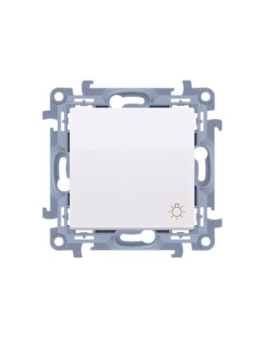 Simon10 Przycisk światło biały