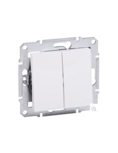 ASFORA Łącznik świecznikowy bez ramki biały