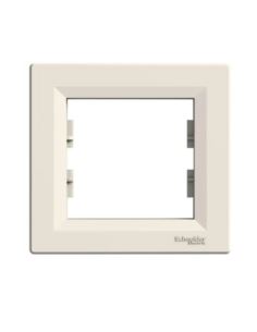 ASFORA Ramka 1-krotna kremowa