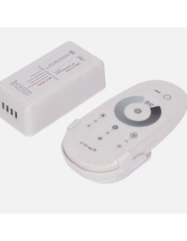 Sterownik LED Mono dotykowy pilot 12-24V czarny