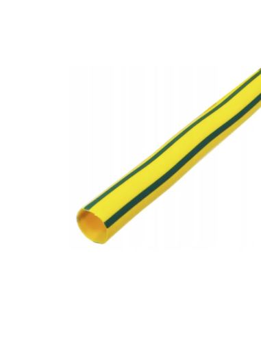 Koszulka termokurczliwa RTS 6,4/3,2 ŻÓŁTO ZIELONA