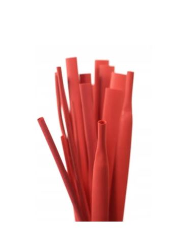 Koszulka termokurczliwa RC 9,5/4,8 CZERWONA/1m/
