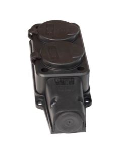 Listwa elektryczna gumowa 2x230V IP54 2 gniazda