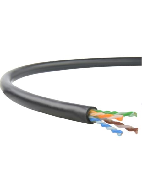 Przewód LAN UTPw 4x2x0,5 kat.5e drut + żel