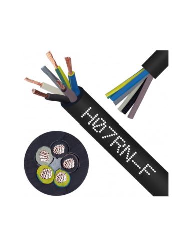 Przewód w izolacji gumowej (OnPd) H07RN-F 5x25