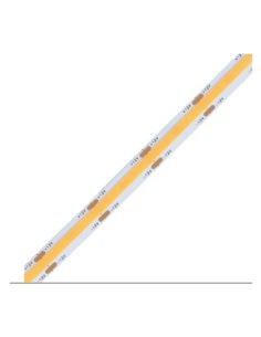 Taśma LED COB 12V 320LED 8W/m biała ciepła 5m IP20