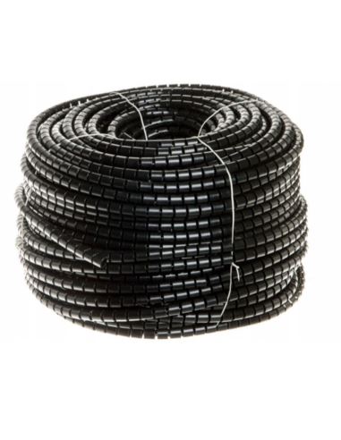Wężyk ochronny spiralny WSN10/S czarny (10m)