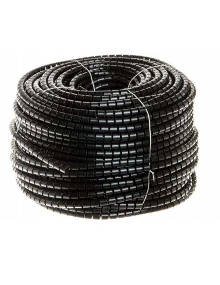 Wężyk ochronny spiralny WSN10/S czarny (10m)