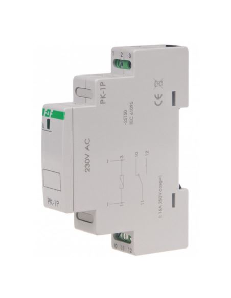 Przekaźnik elektromagnetyczny 1P 16A  AC PK-1P-230
