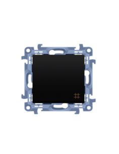 Simon10 Łącznik krzyżowy 10AX IP20 czarny mat