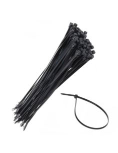 Opaska kablowa 150x3,6mm UV czarna 100szt.