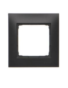 Simon54 Ramka pojedyncza czarny mat 1 pole