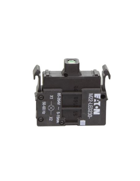 M22-LED230-G Oprawka led zielona 230V