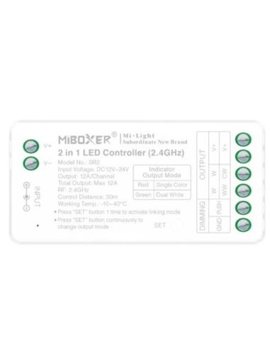 Sterownik LED Mi MONO 12-24V 6/12A FUT035S+ push