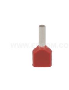 Końcówka tulejkowa izolowana HI 2x1,5/8 ERHL