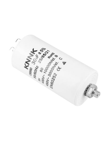 Kondensator rozruchowy 30uF 450V bez przewodu
