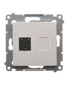 Simon54 Gniazdo komputerowe pojedyncze RJ45 kat6