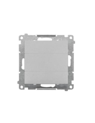 Simon 55 Zaślepka ramki (moduł) Aluminium mat