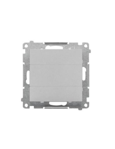 Simon 55 Zaślepka ramki (moduł) Aluminium mat