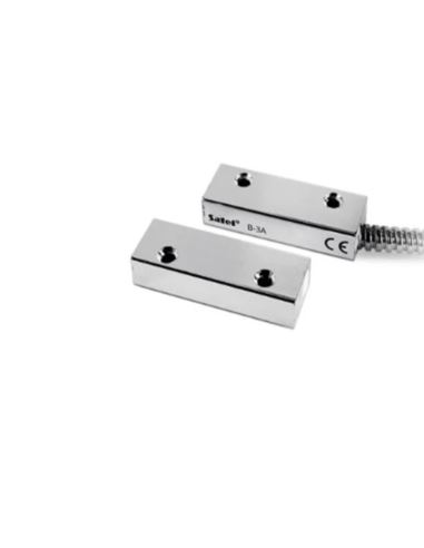 Czujka magnetyczna kontaktron B-3A obudowa met.