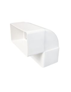 Kolanko pionowe płaskie D/KPI 110x55 do kanału tel