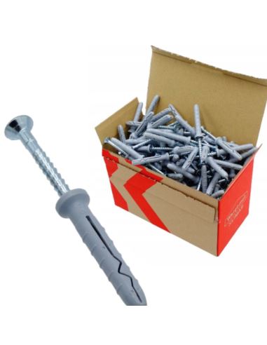 Kołki rozporowe szybkiego mont. KSM6 200szt.