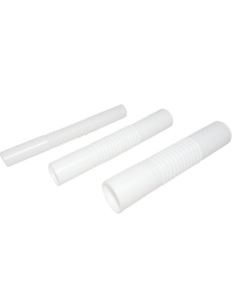 Złączka ZCLF-20 biała karbowana