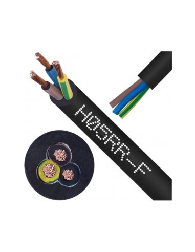 Przewód w izolacji gumowej (OW) H05RR-F 3G1,5