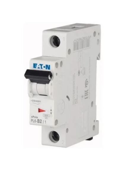 Wyłącznik nadprądowy B2A PL6-B2/1 1P 1-faz 2A
