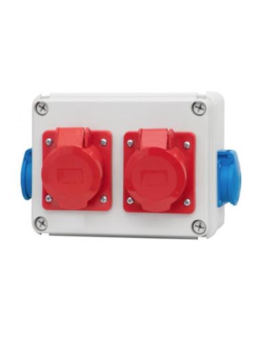 Rozdzielnica R-190 2x32/5,2x230V IP44