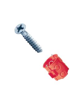 Wkręt osprzętowy do puszek dł. 25mm W25 - 100szt.