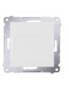 Simon54 Zaślepka ramki biała