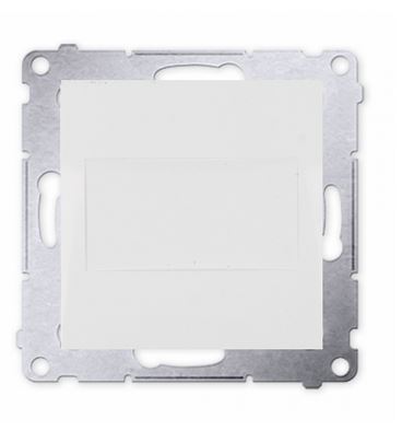 Simon54 Zaślepka ramki biała