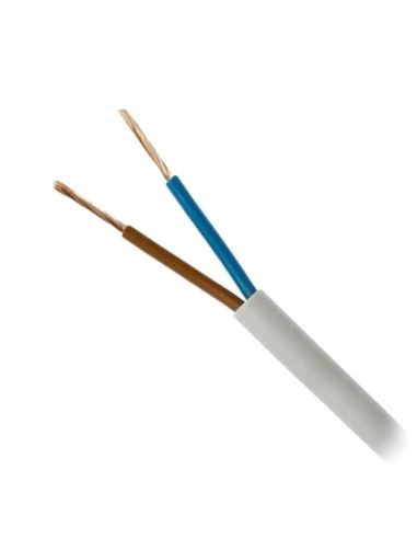 Przewód OMY 2x0,75 300/300V biały