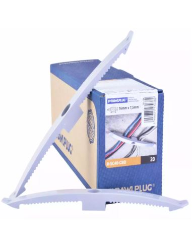 Pałąk kablowy pojed. 127x76mm wzm. PA RAWLPLUG