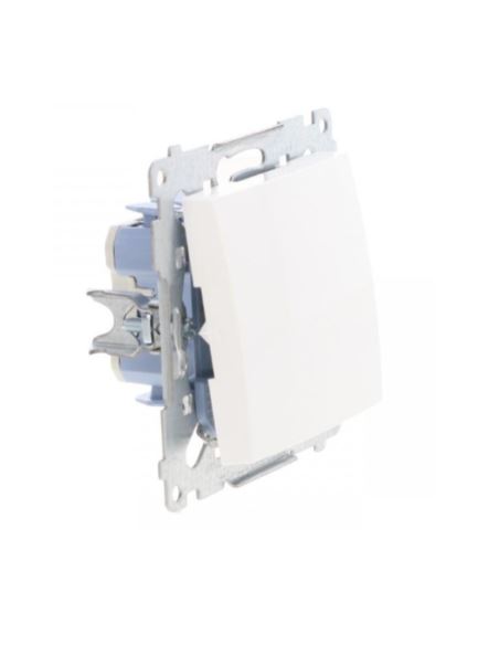 Simon54 Łącznik jednobiegunowy podświetl.biały