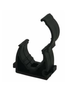 Uchwyt zamykany UZ-16 do montażu rur 16mm czarny