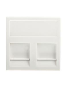 Simon Płytka Gniazda Connect KB076/9 K45 2xRJ