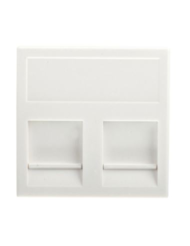 Simon Płytka Gniazda Connect KB076/9 K45 2xRJ