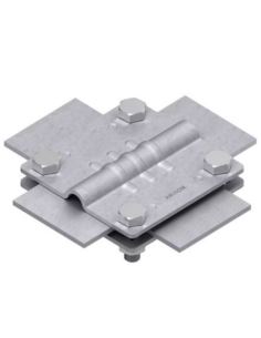 Złącze krzyżowe 2 płytki 4xM8 B do 50mm /OG/