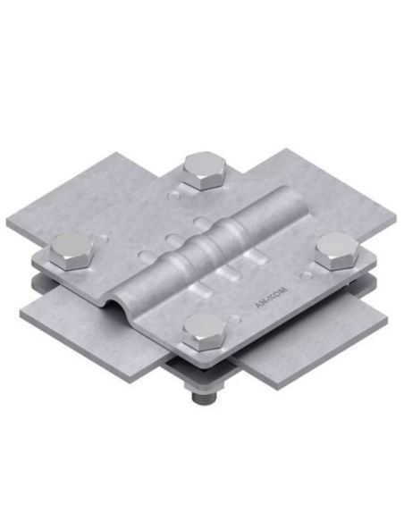 Złącze krzyżowe 2 płytki 4xM8 B do 50mm /OG/