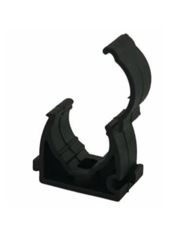 Uchwyt zamykany UZ-13 do montażu rur 13mm czarny