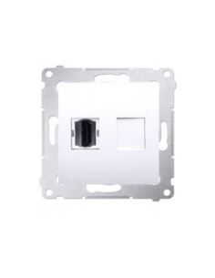 Simon10 Gniazdo HDMI pojedyńcze