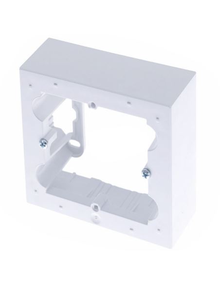 Simon54 Puszka natynkowa pojedyncza biała