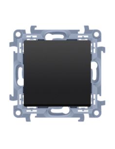 Simon10 Łącznik jednobieg. 10AX IP20 czarny mat