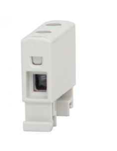 Złączka LZ 1,5mm2-16mm2 szara na szynę TH35