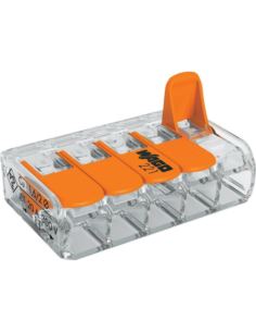 Szybkozłączka 5-przewodowa z dźwigniami 221-415