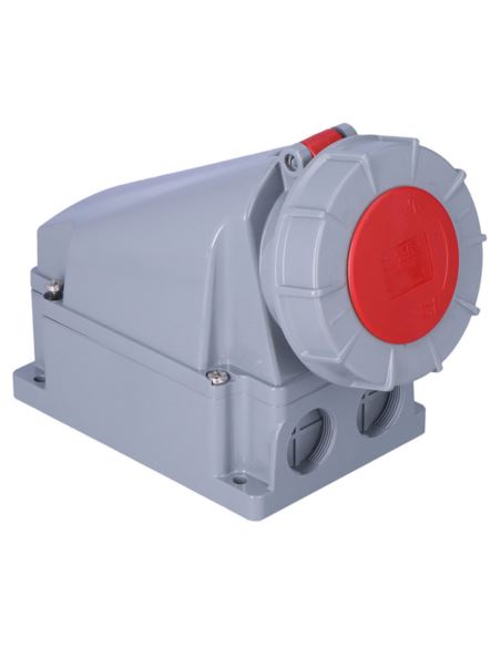 Gniazdo siłowe stałe 63A 5P 400V POWER TWIST IP67