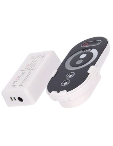 Sterownik LED Mono dotykowy pilot 12-24V czarny