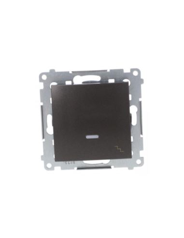 Simon54 Łącznik schodowy z podświetl. antracyt